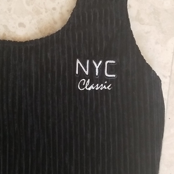 Forever 21 velvet black bodysuit - Picture 2 of 4